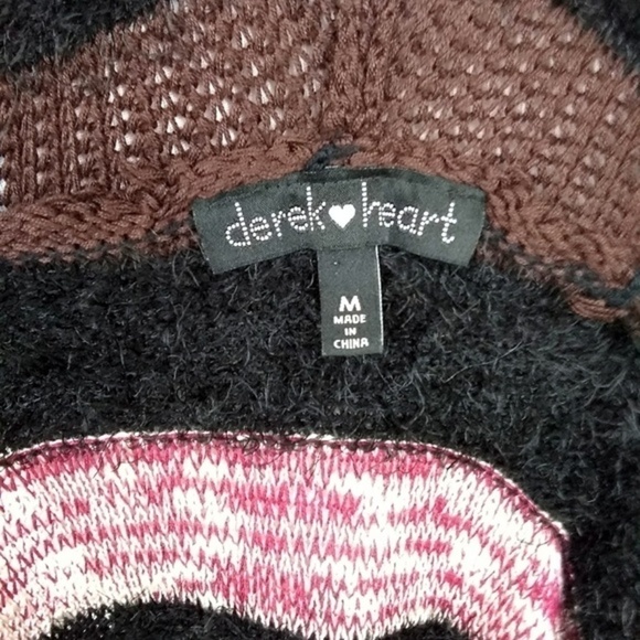 Derek Heart Oversized Cardigan | sz M - Picture 4 of 4